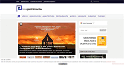 Desktop Screenshot of canalpatrimonio.com